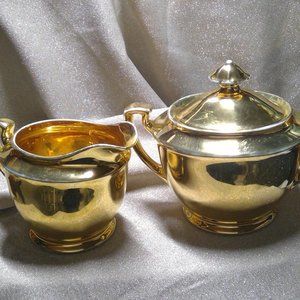 Noritake Kitchen - VTG Noritake Sugar Bowl Creamer Hand Painted Japan Noritake Kitchen - VTG Noritake Sugar Bowl Creamer Hand Painted Japan